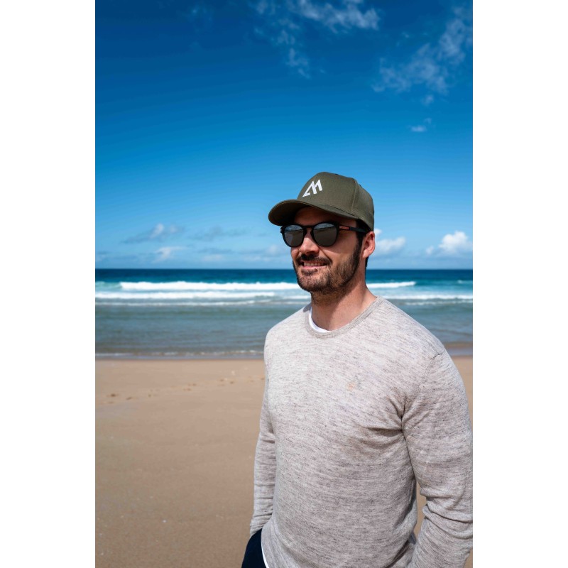 Casquette vert olive