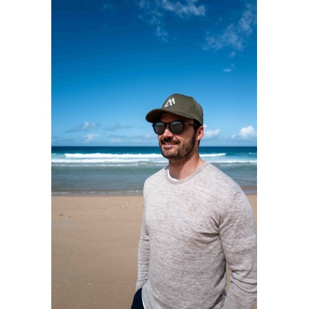 Casquette vert olive